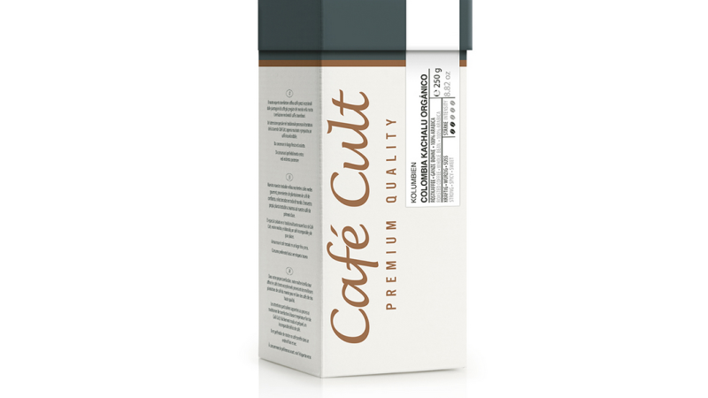 Kaffee "Colombia Organic Kachalú" (kontrolliert biologischer Anbau)