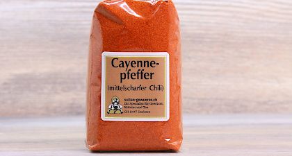 Chili Cayennepfeffer gemahlen