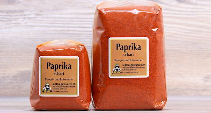 Paprika scharf