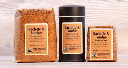 Raclette und Fondue Gewürz