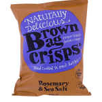 Kartoffelchips mit Rosmarin und Meersalz