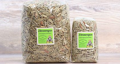 Zitronengras, geschnitten